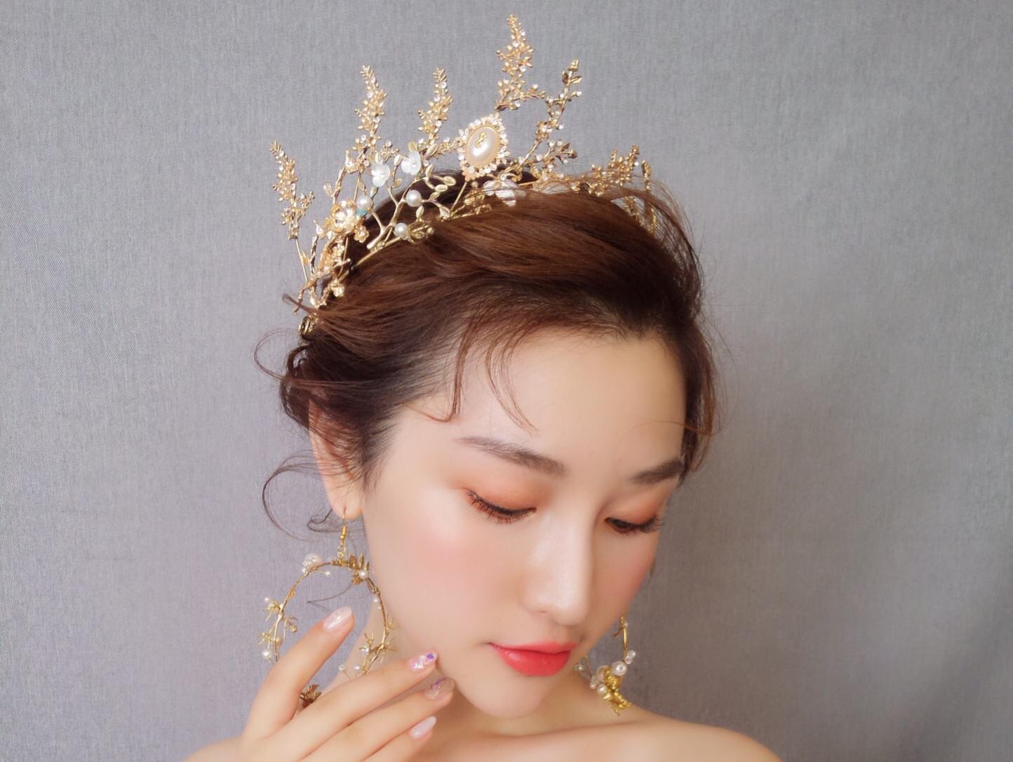 【早妆】  妆面+唯美造型一个