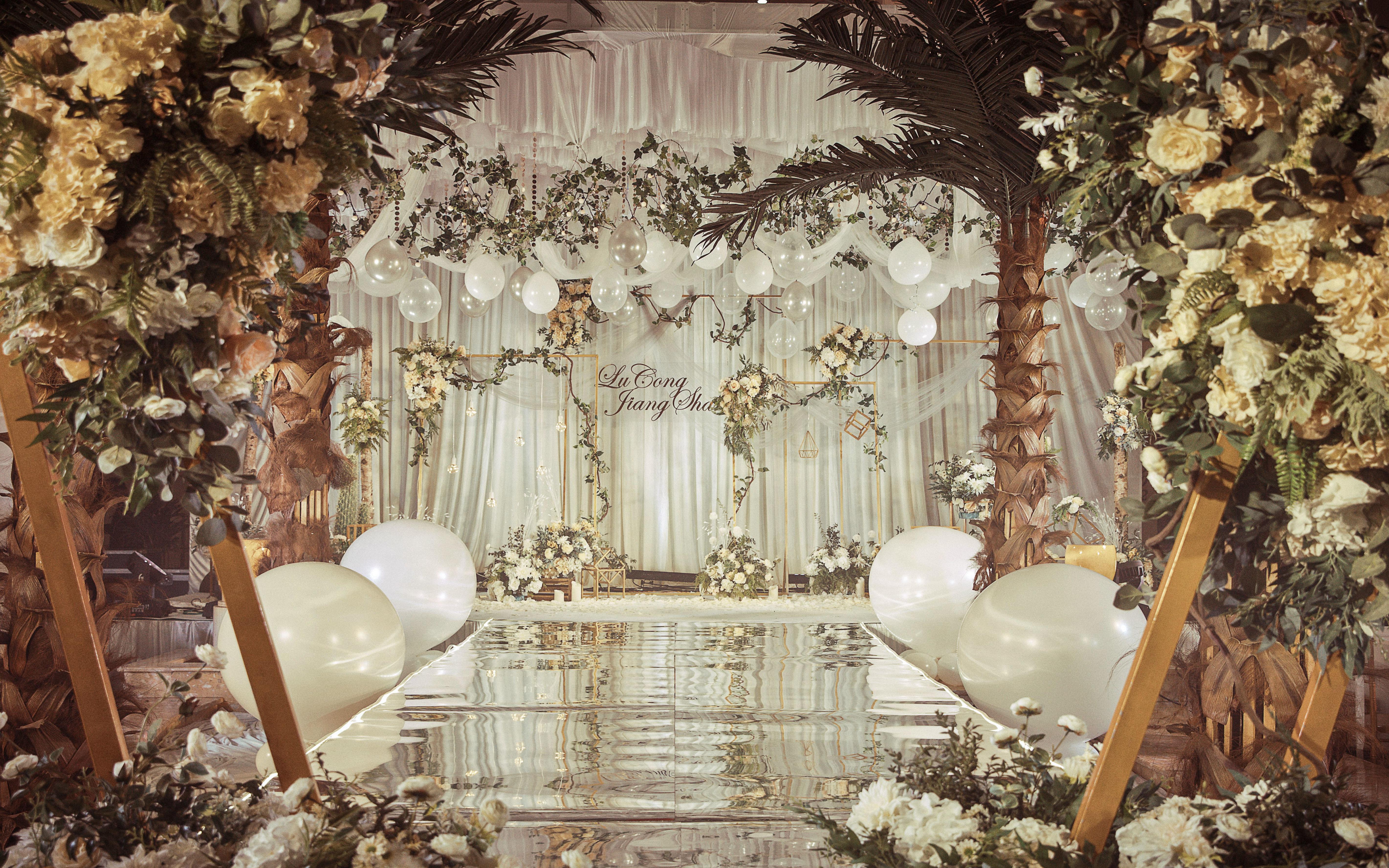 【往后余生】白绿清新浪漫花艺丰满少女心炸裂