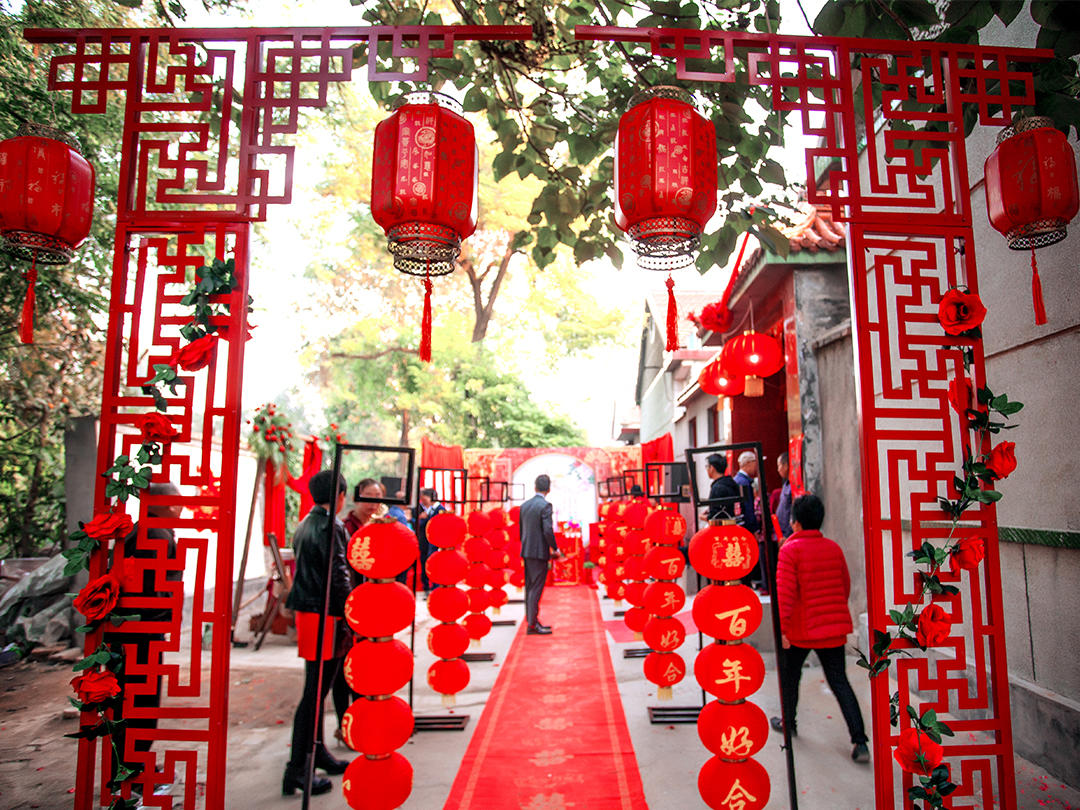 琴瑟和鸣《青州中式早礼布置》