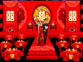 中式主题婚礼《天作之合》《琴瑟和鸣》《金玉良缘》