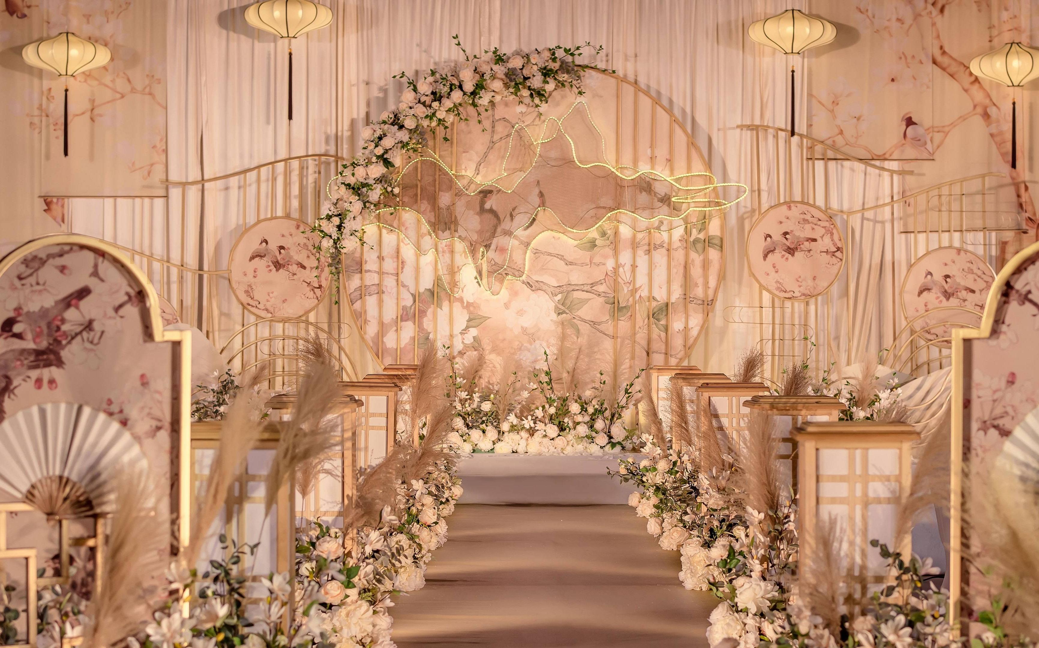 【幸福里】新中式《绮梦》香槟金+古朴素雅新中国风