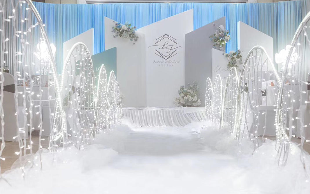 【觅屿婚礼】蓝色婚礼 与子携手到白头