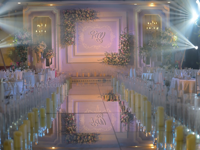 静谧小花园小清新婚礼设计送鲜花手捧花胸花