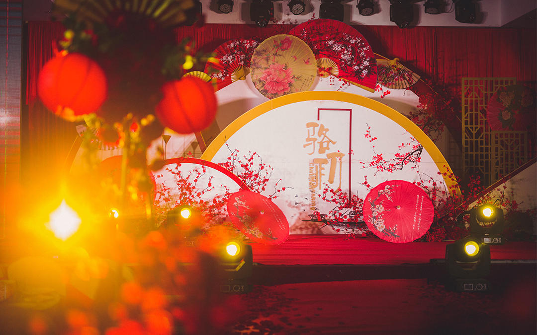 钻禧婚礼—新中式《今夕骆初，花重盈盈》