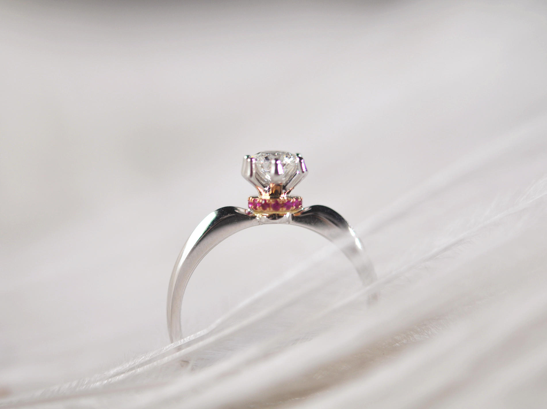 弗珞唯复古婚戒30分钻戒——秋冬新款