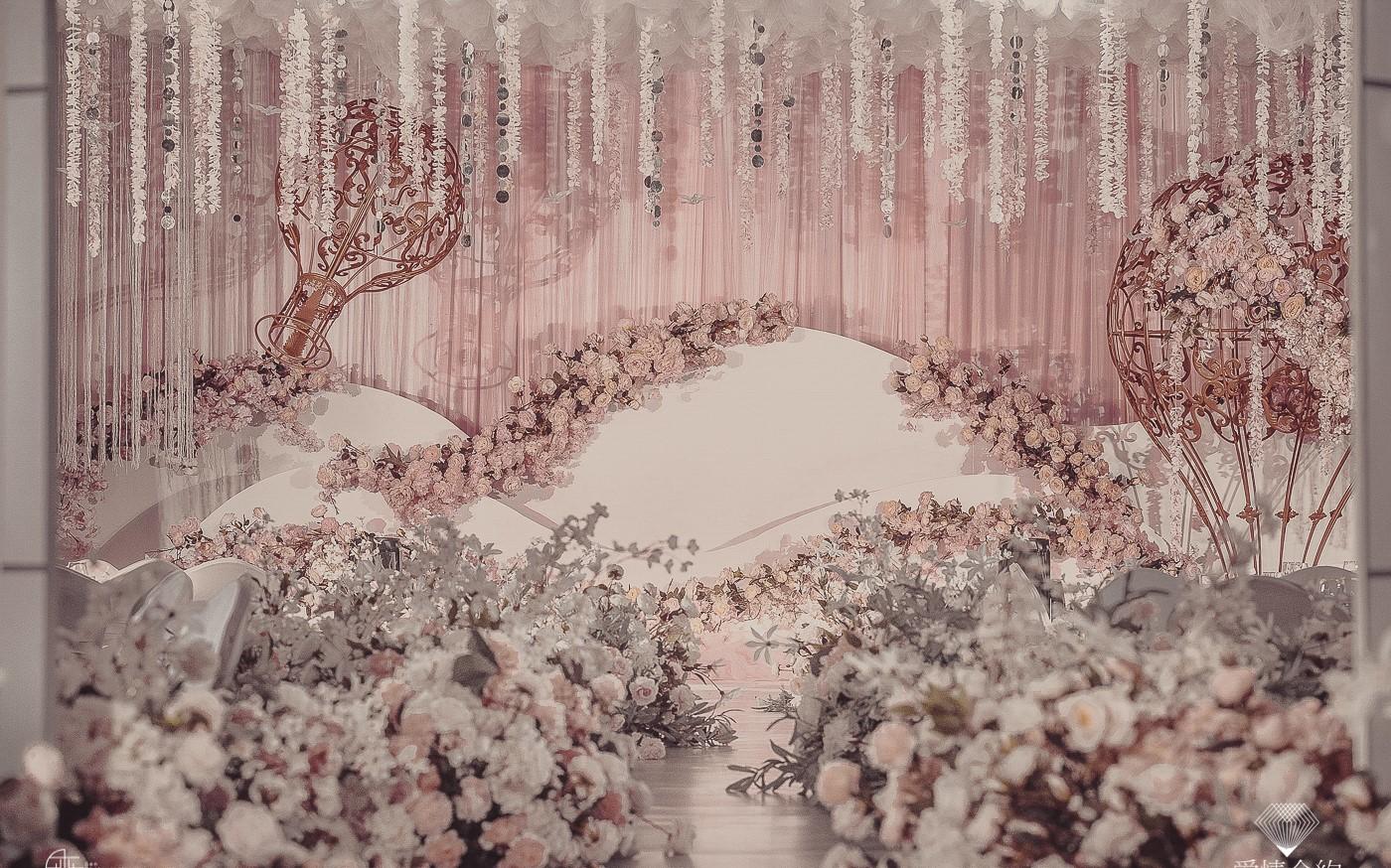 仙女的粉色婚礼～梦幻充满童话感