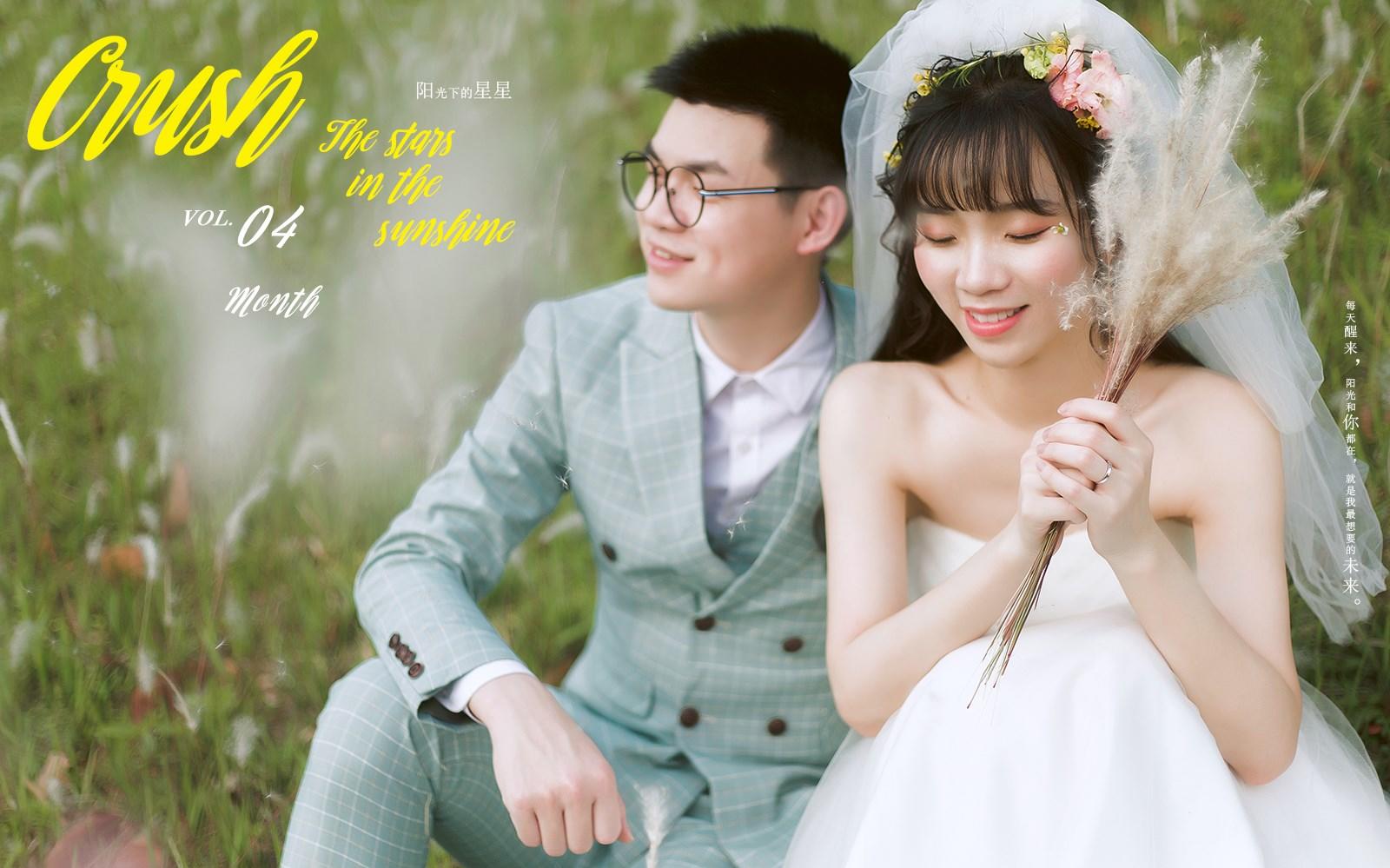 遇见文艺小清新轻婚纱【有一种遇见】