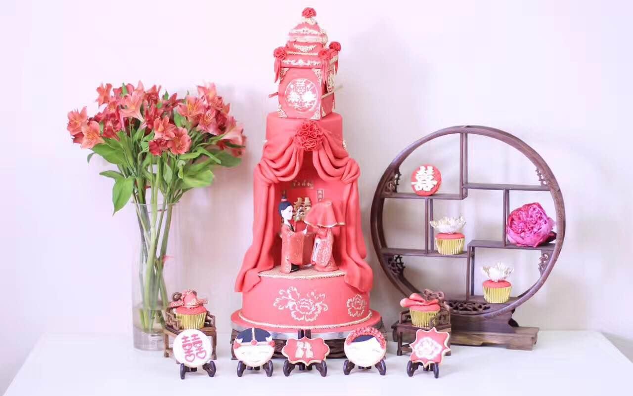 HELLO CAKE 中式甜品台
