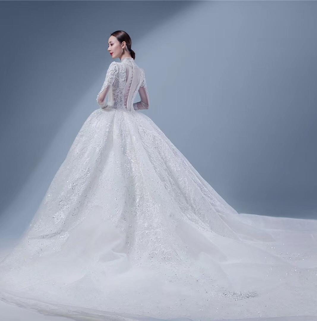 【薇町热卖】高定大牌拖尾6件套