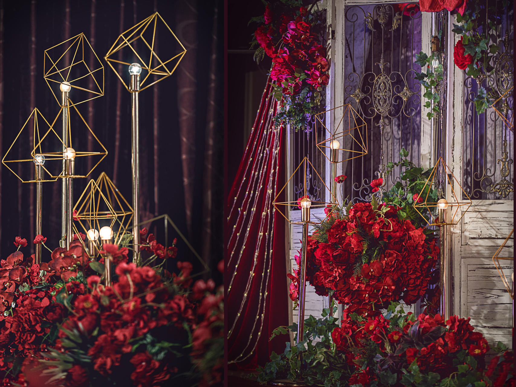 ATwedding︱红色婚礼 相拥