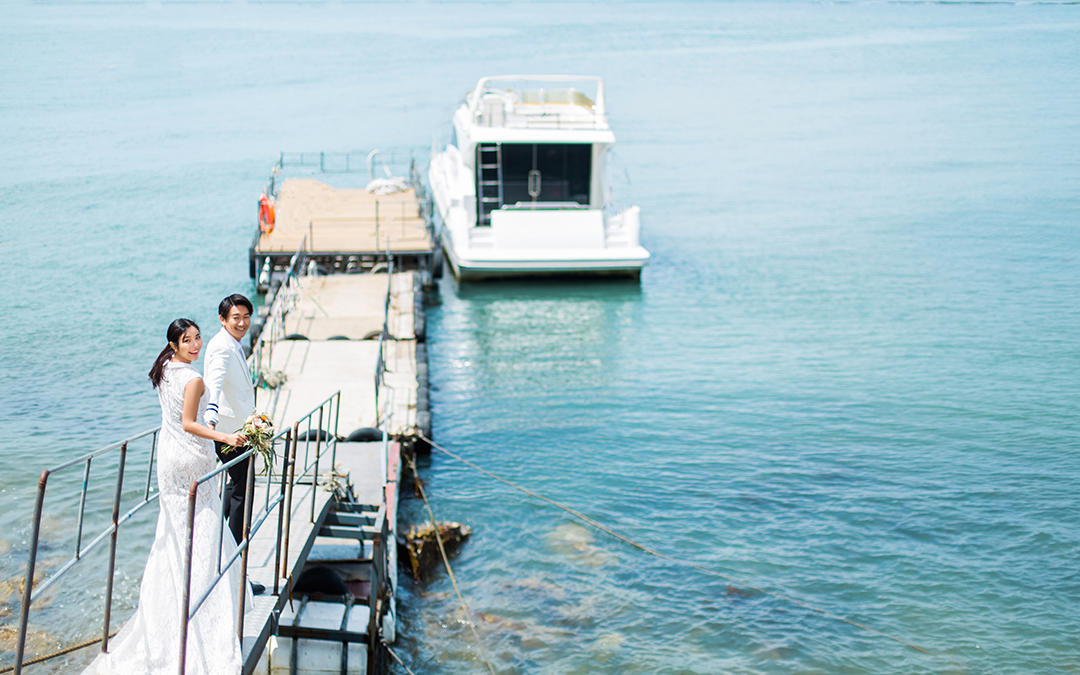 奔跑吧|大連定制婚紗照 we are 伐木累