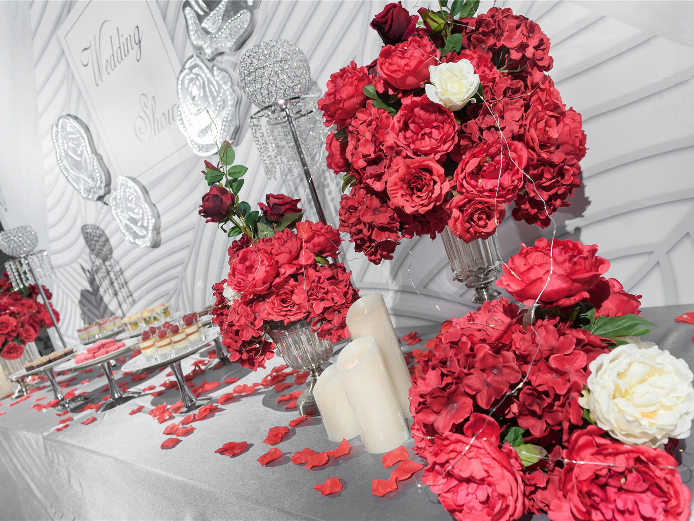 喜悠记丨简约现代时尚靓白系婚礼·永恒