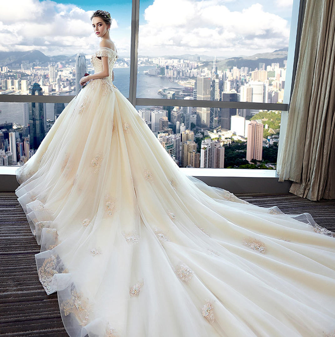 【SEDONA】婚纱3件套+免租伴娘服+男士礼服