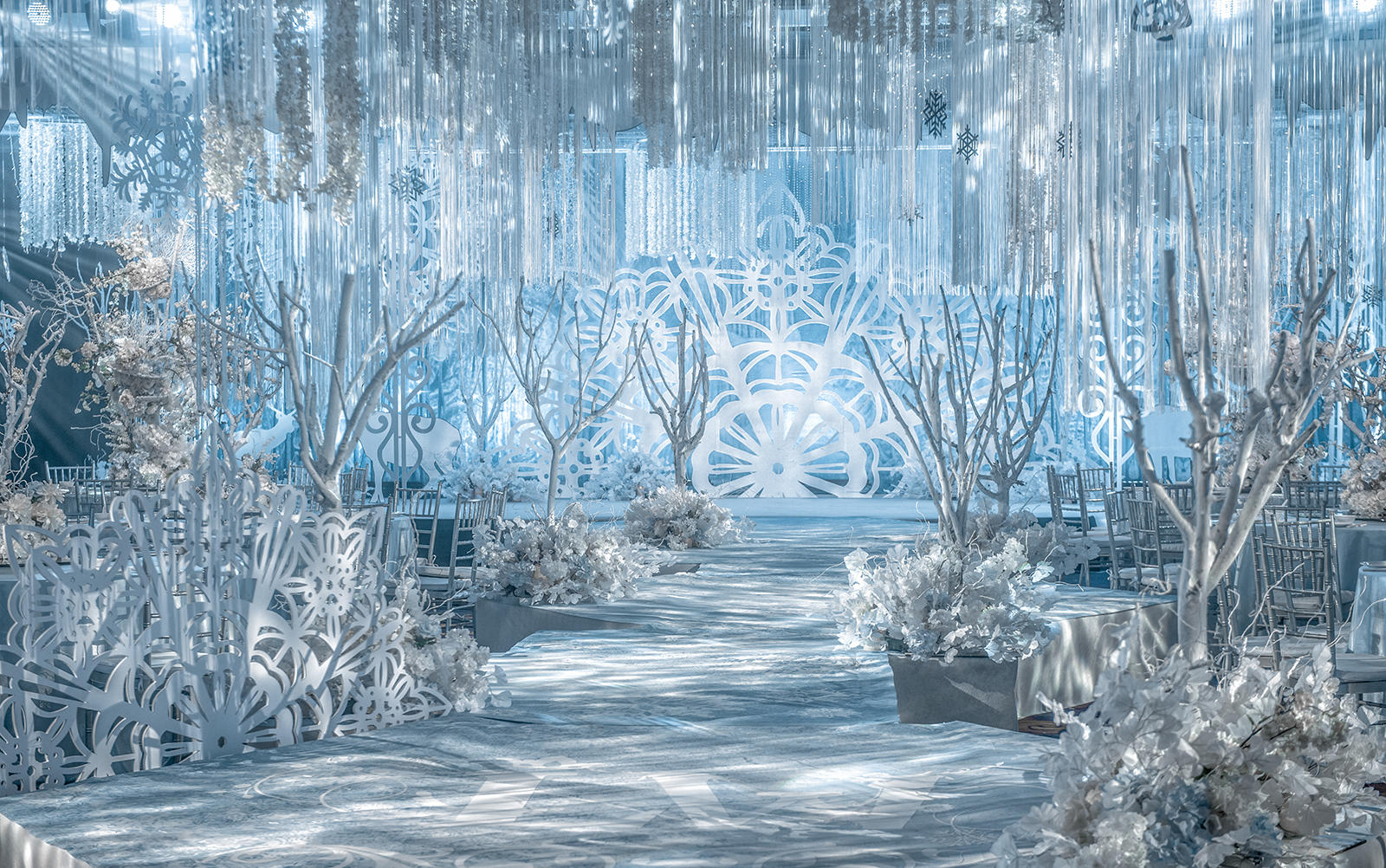 因为爱婚礼作品：冰雪主题