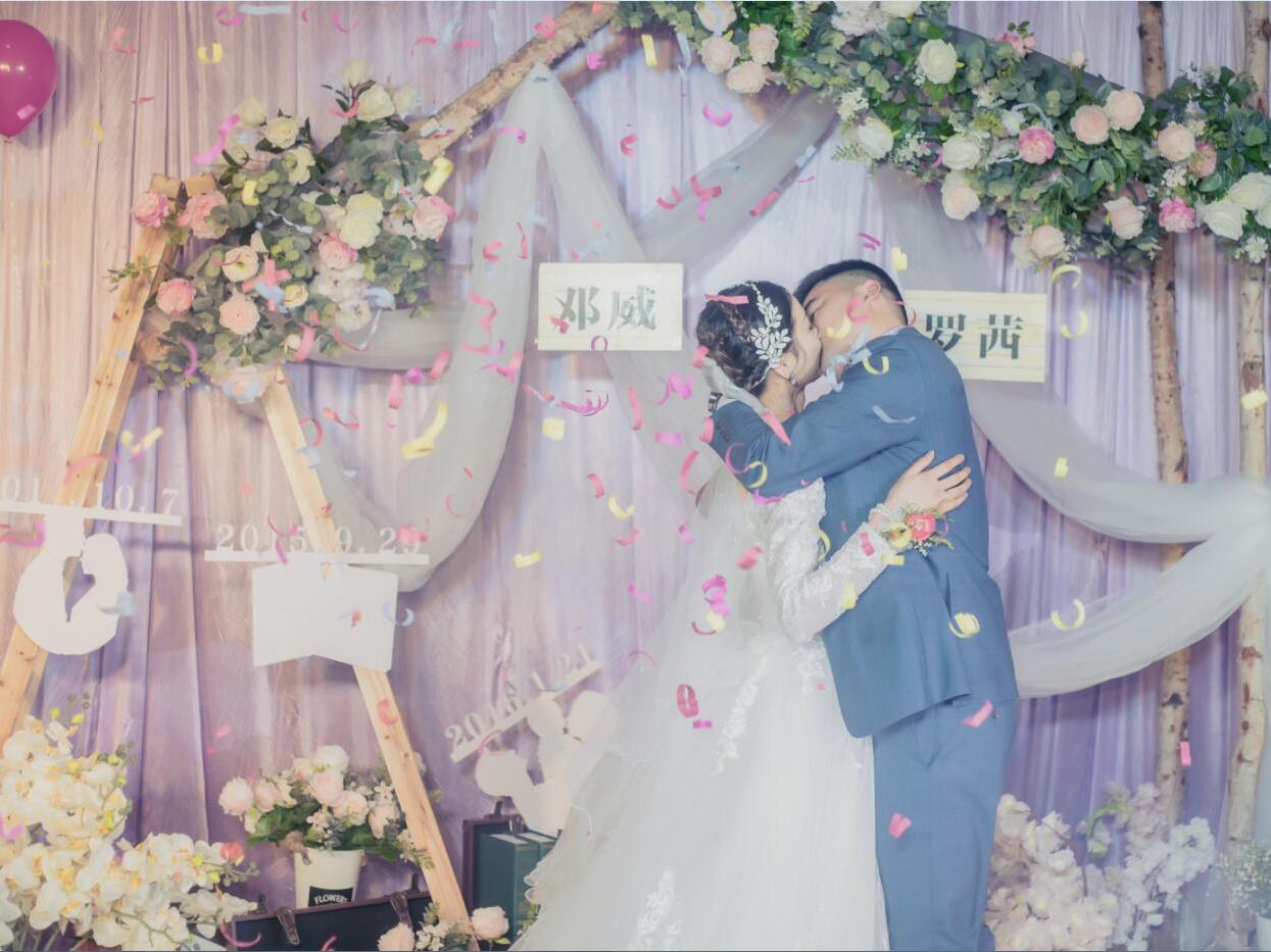 罗曼蒂克婚礼浪漫紫色定制系列