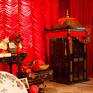 中式大红色 喜庆中国婚礼 传统