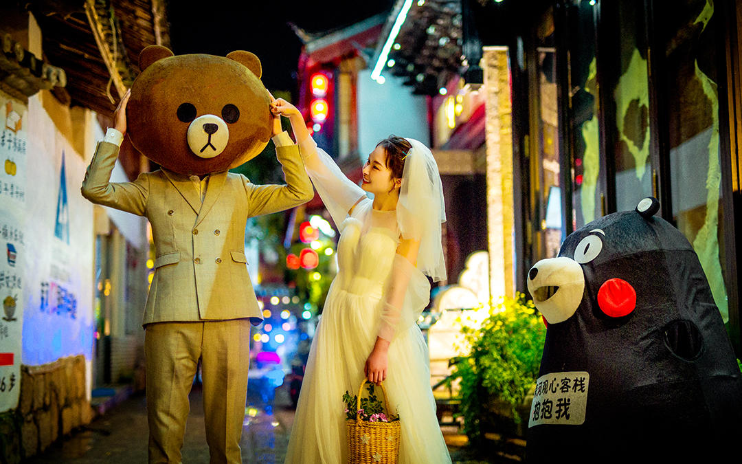 文藝旅拍【送全新ST婚紗】景點(diǎn)任選