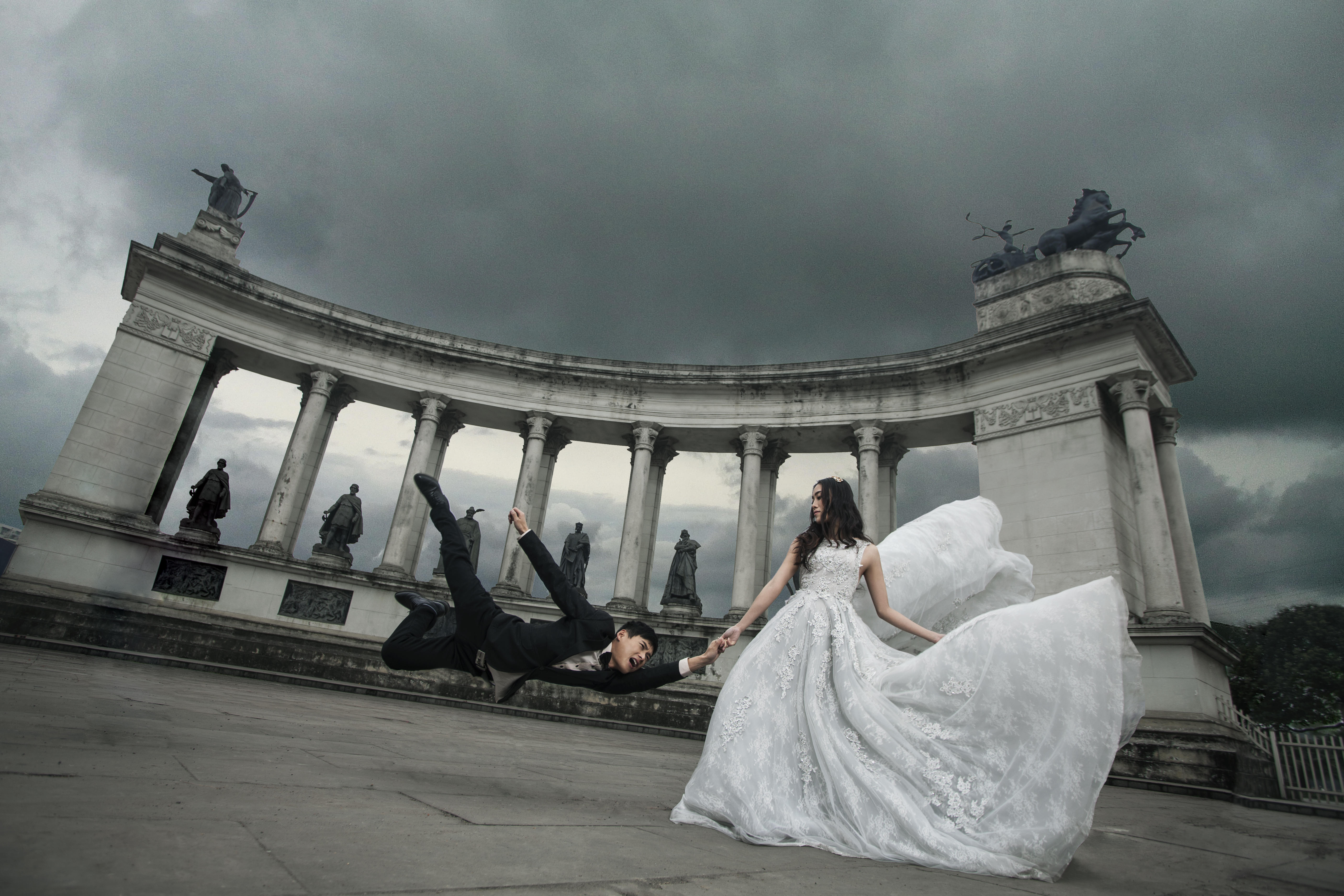 【格调摄影客片】悬浮创意婚纱照