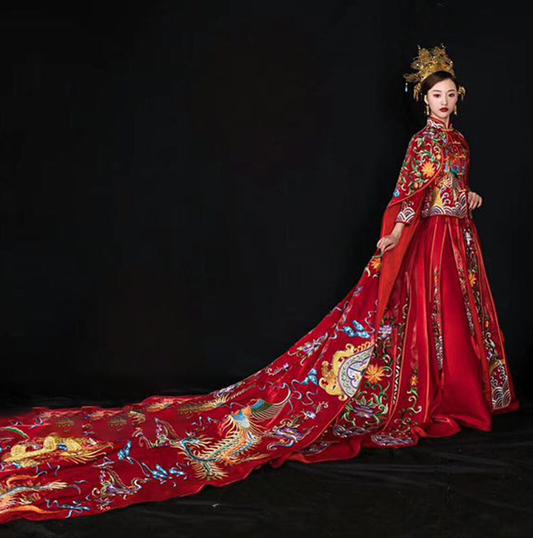 SEDONA婚纱礼服——中式礼服3件套