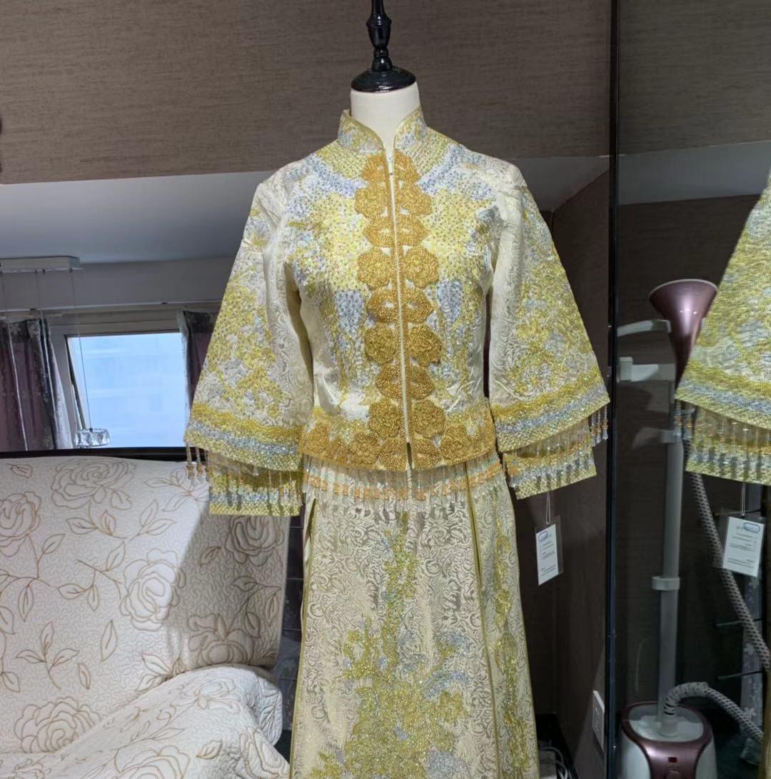 【嫁美格格】高端中式秀禾龙凤褂