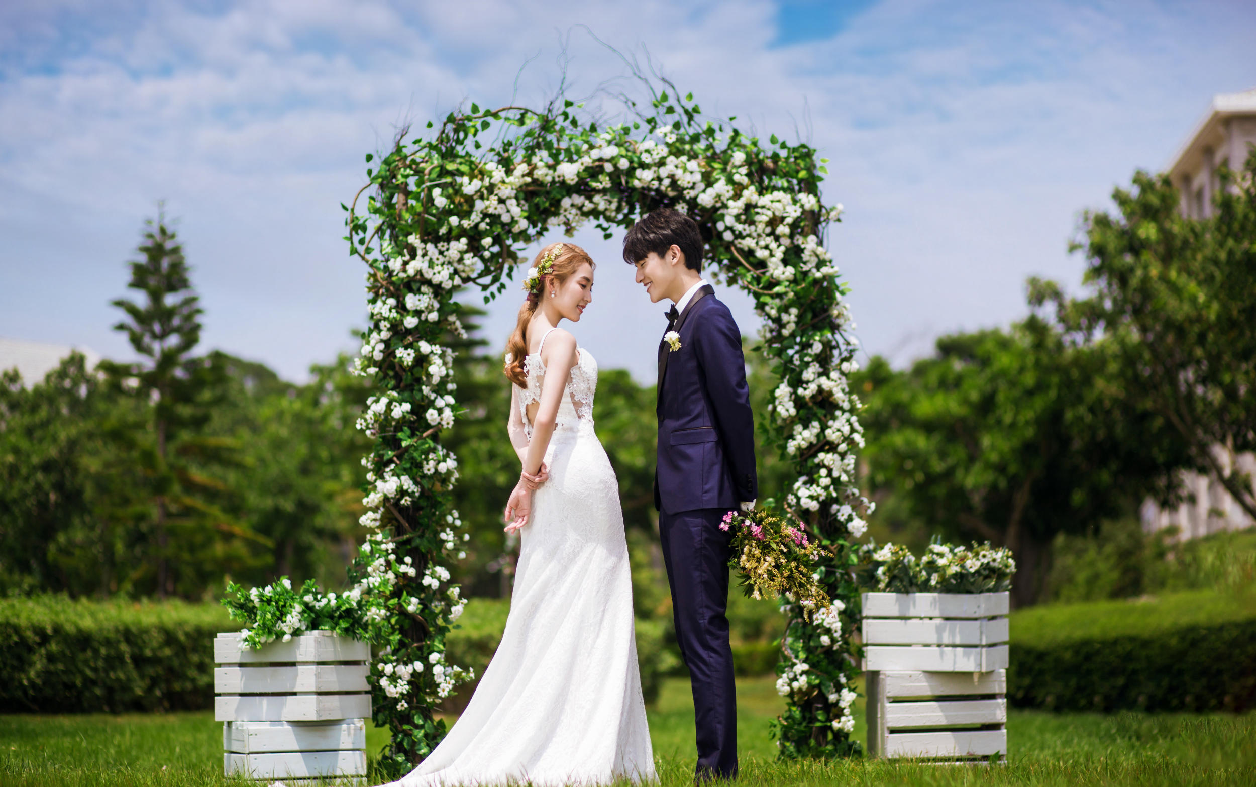 【精修高达128张】酒店+包邮+送婚纱+接机+餐