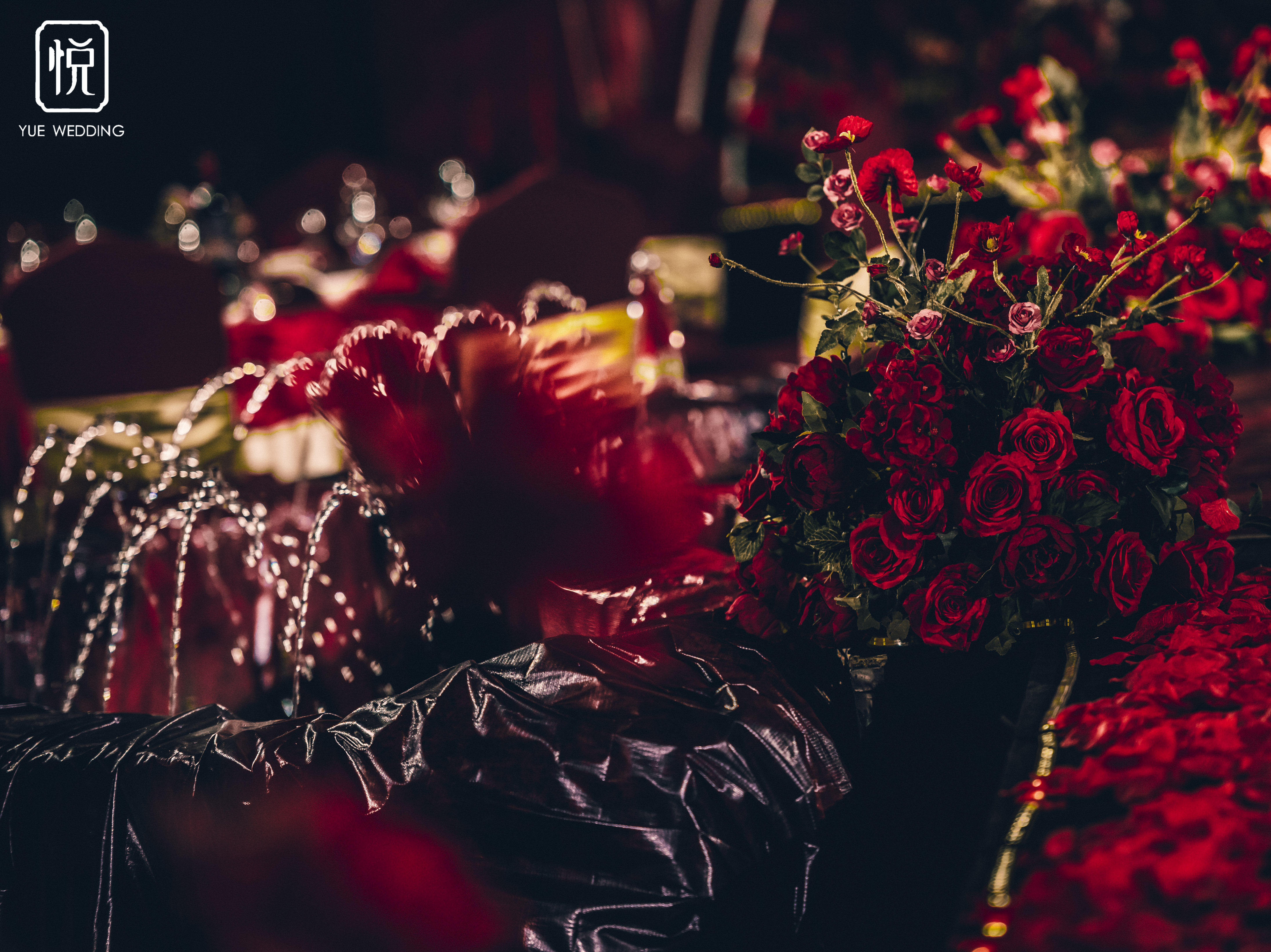 悦·婚礼《Only For us》红与黑主题婚礼