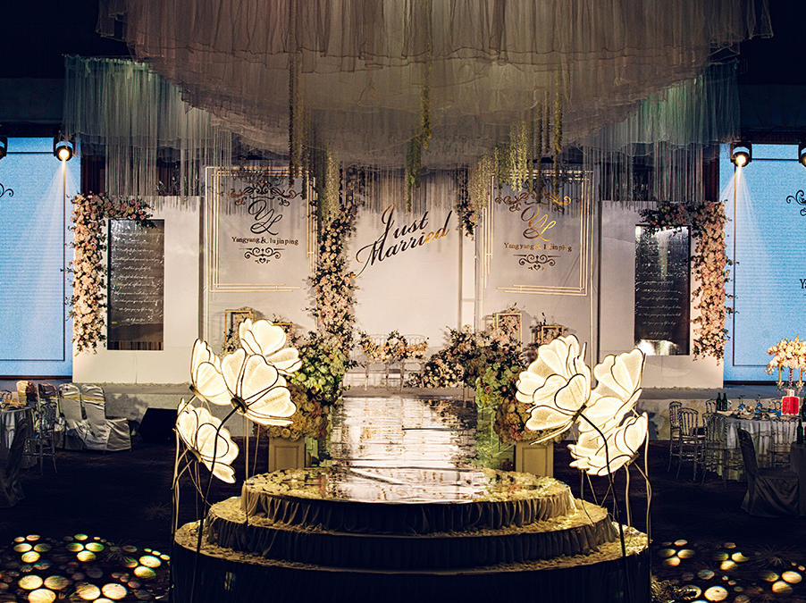 <钻禧婚礼>万达希尔顿里程宫 Y&L