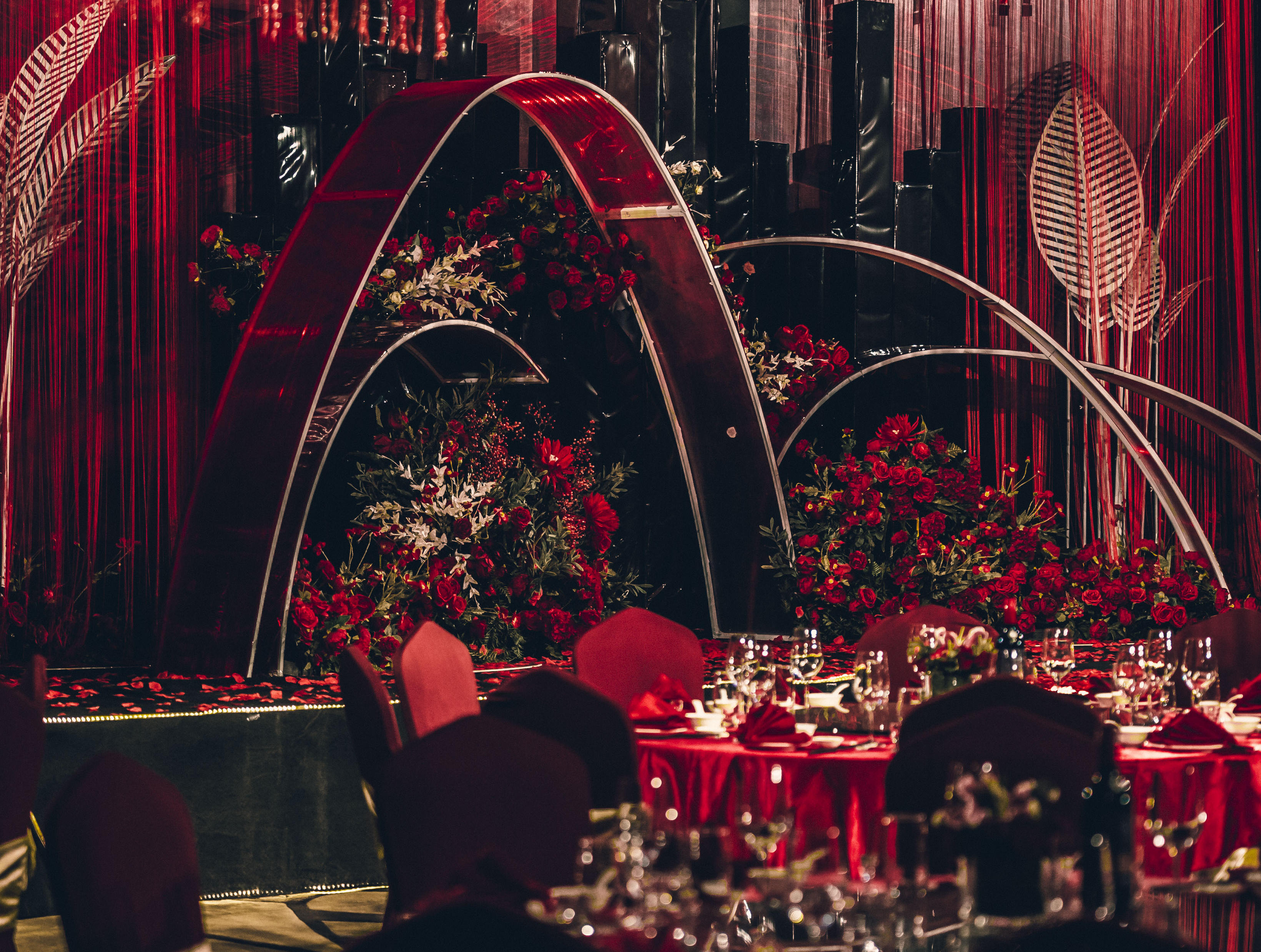 悦·婚礼《Only For us》红与黑主题婚礼