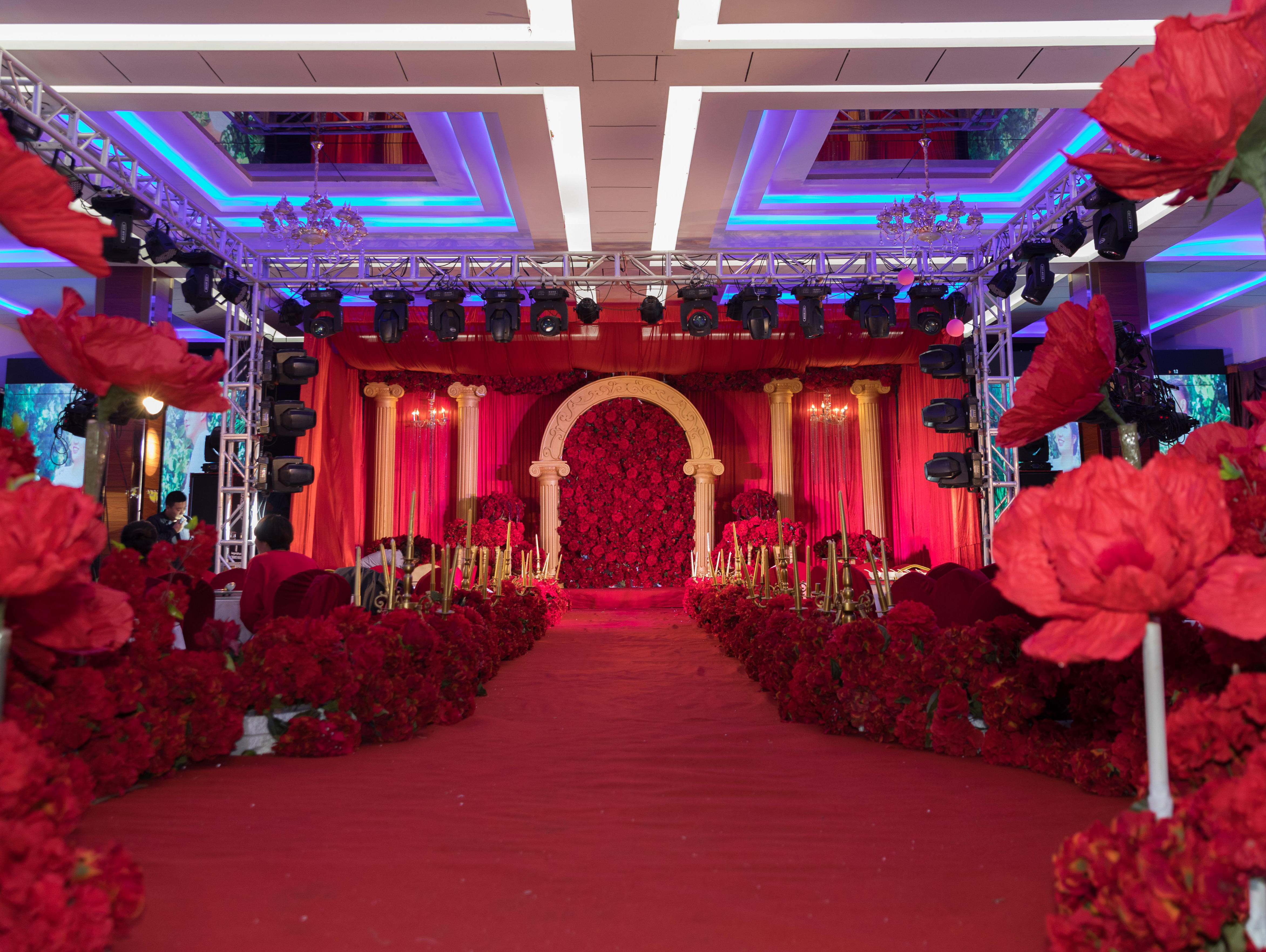 长江酒店·红中式婚礼·盛唐典范，华而不俗