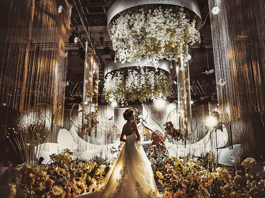 【巨匠婚礼】轻奢欧式华丽金色主题定制婚礼