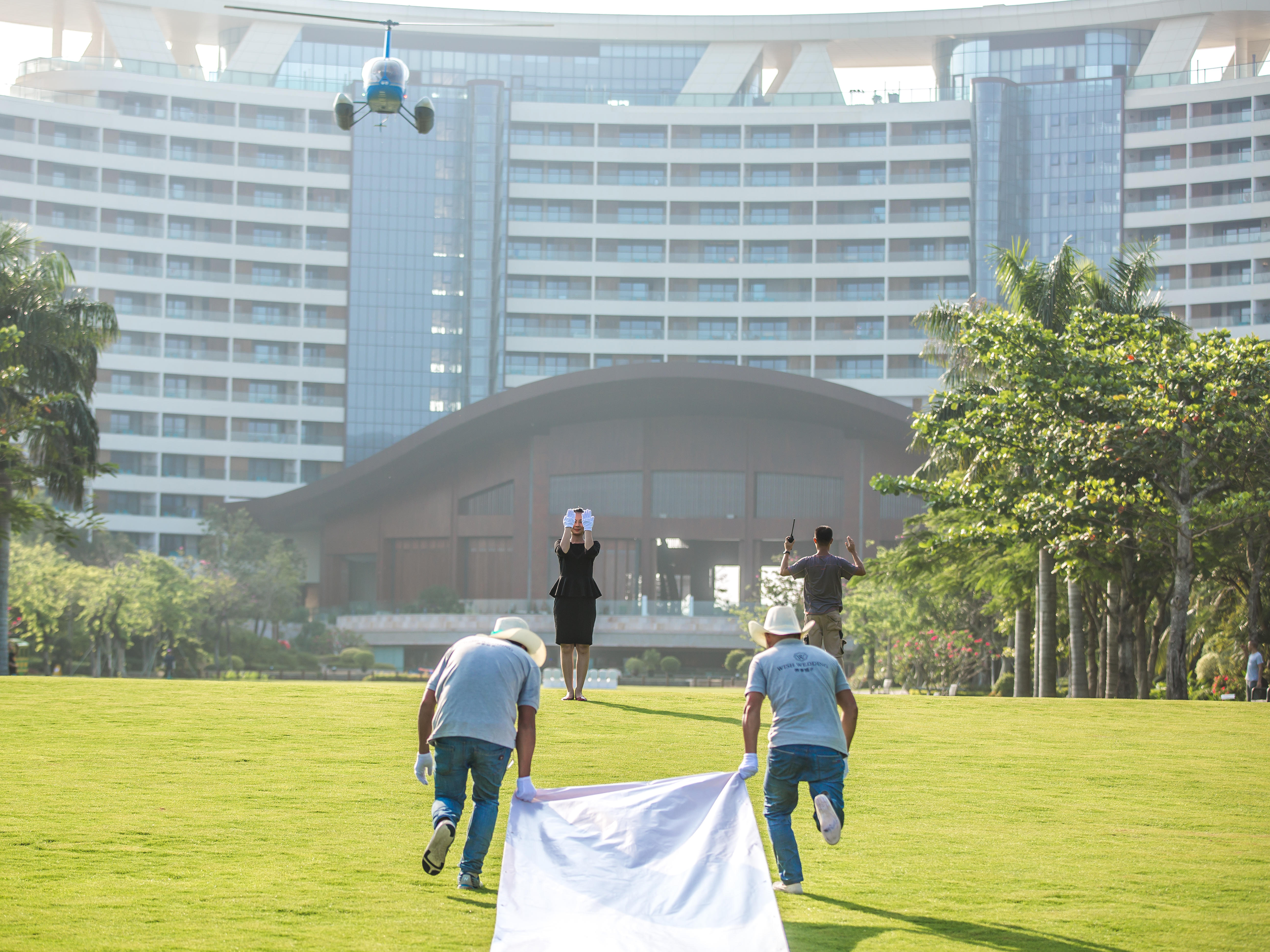 三亚婚礼 流程执行套餐B【搭配纯场布套餐使用】