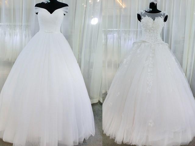ESONE熱銷摯愛系列白色婚紗 全場任選7件套
