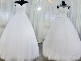 ESONE热销挚爱系列白色婚纱 全场任选7件套