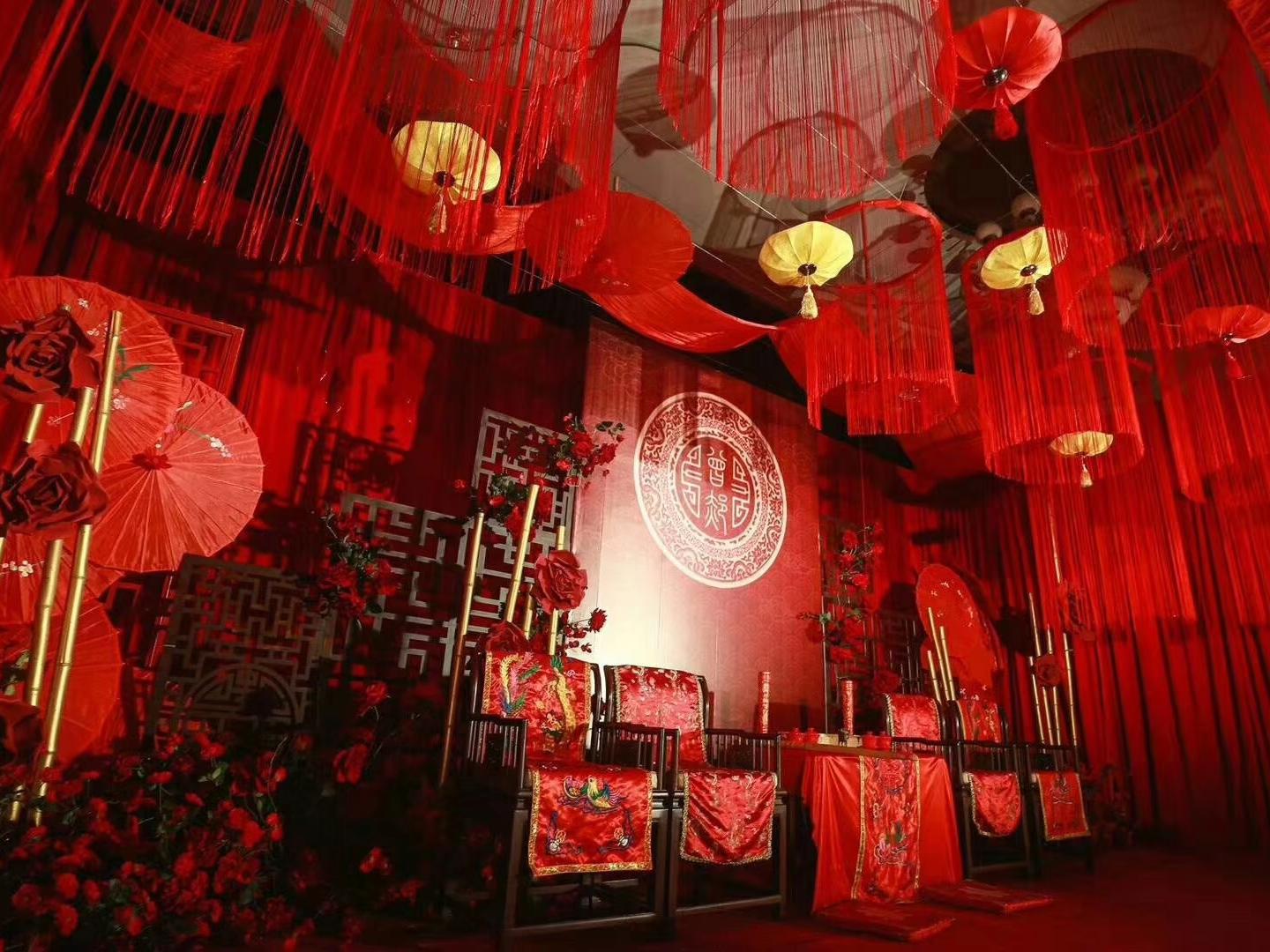 中式婚礼 酒店户外均适用