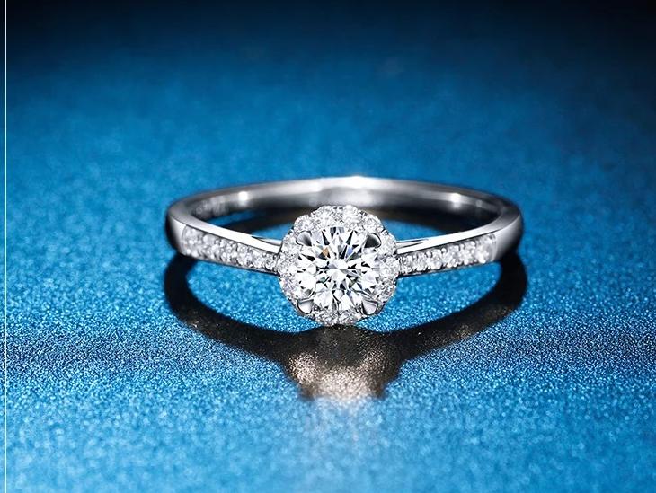 米兰珠宝--缘定此生系列1克拉女士钻戒