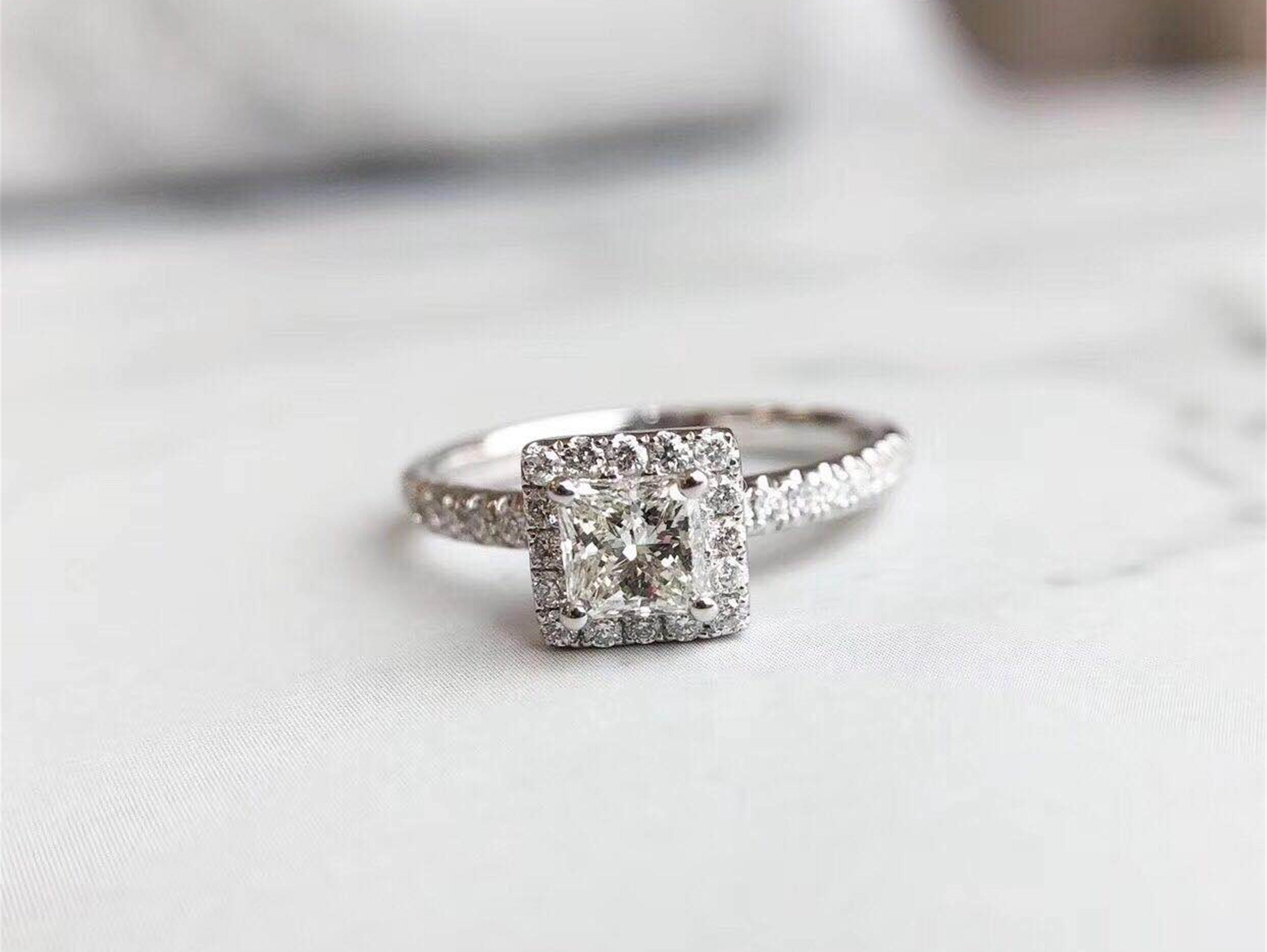 GS珠宝 99元上门量尺寸GIA裸钻定制钻戒