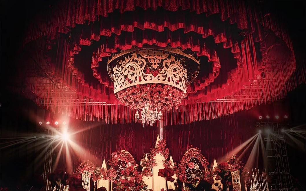 【THEONE壹.婚礼私人订制】红金复古