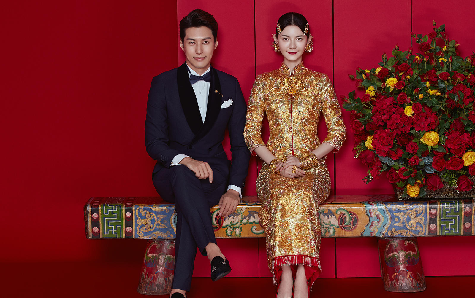 婚嫁大礼包：婚纱礼服租赁券+男士定制衬衫+宝宝照