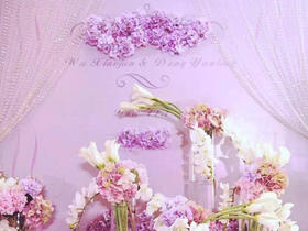 Bonniebride粉紫色梦幻花园