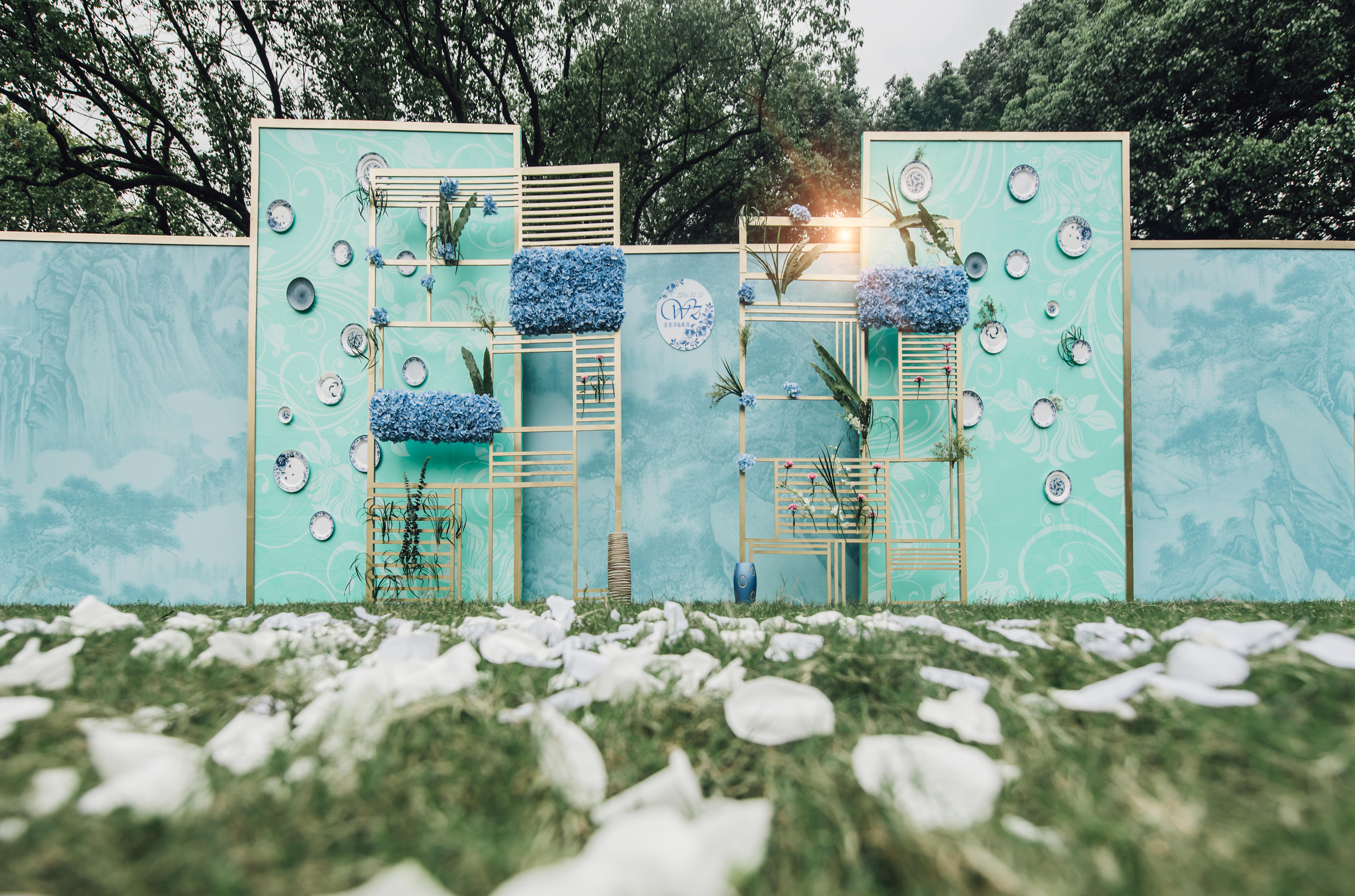 陶子婚礼出品-室外婚礼青瓷