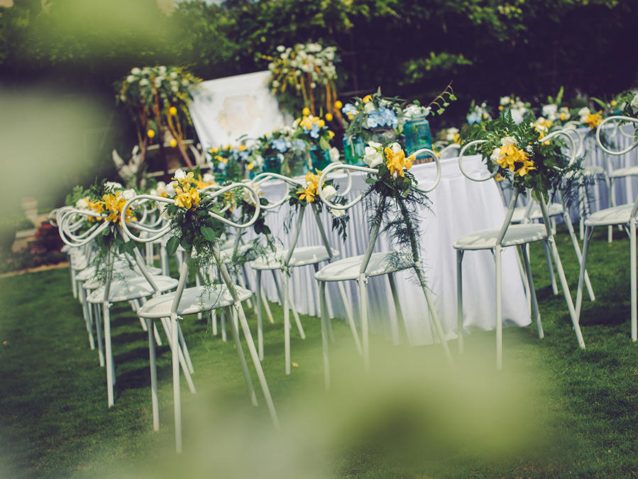 和韵 · 小清新婚礼 柠檬主题户外婚礼