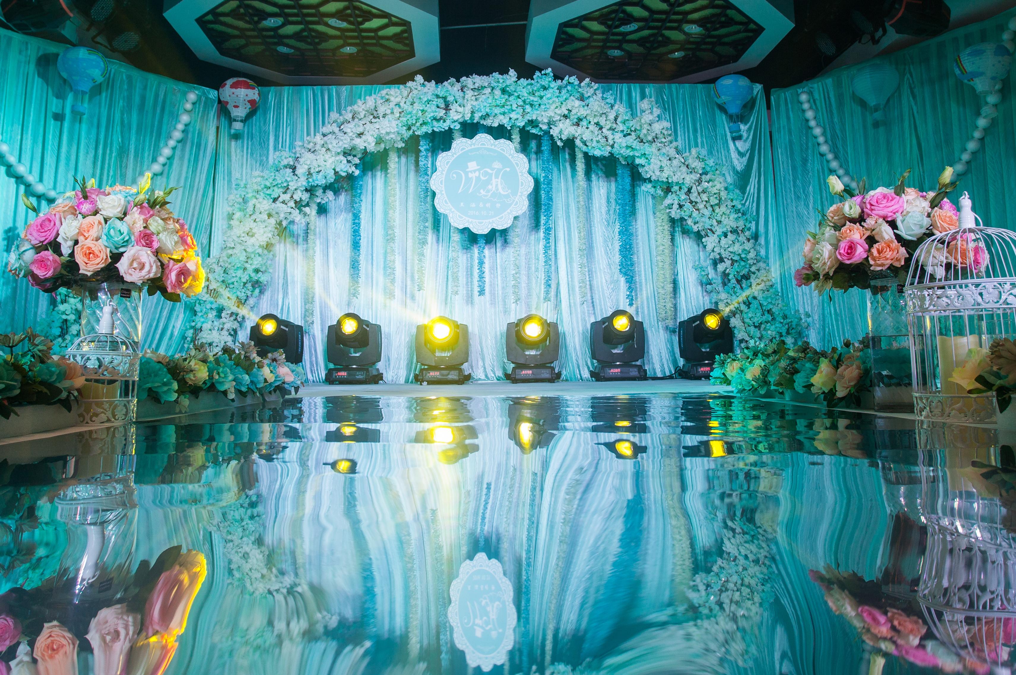 【德世名流案例分享】浪漫蒂芙尼蓝婚礼