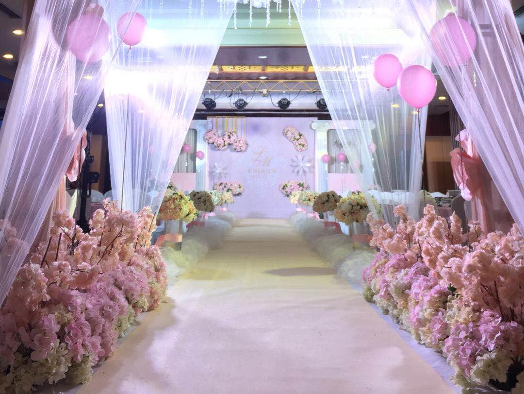 150-200人中型小清新粉色系列   人员全包