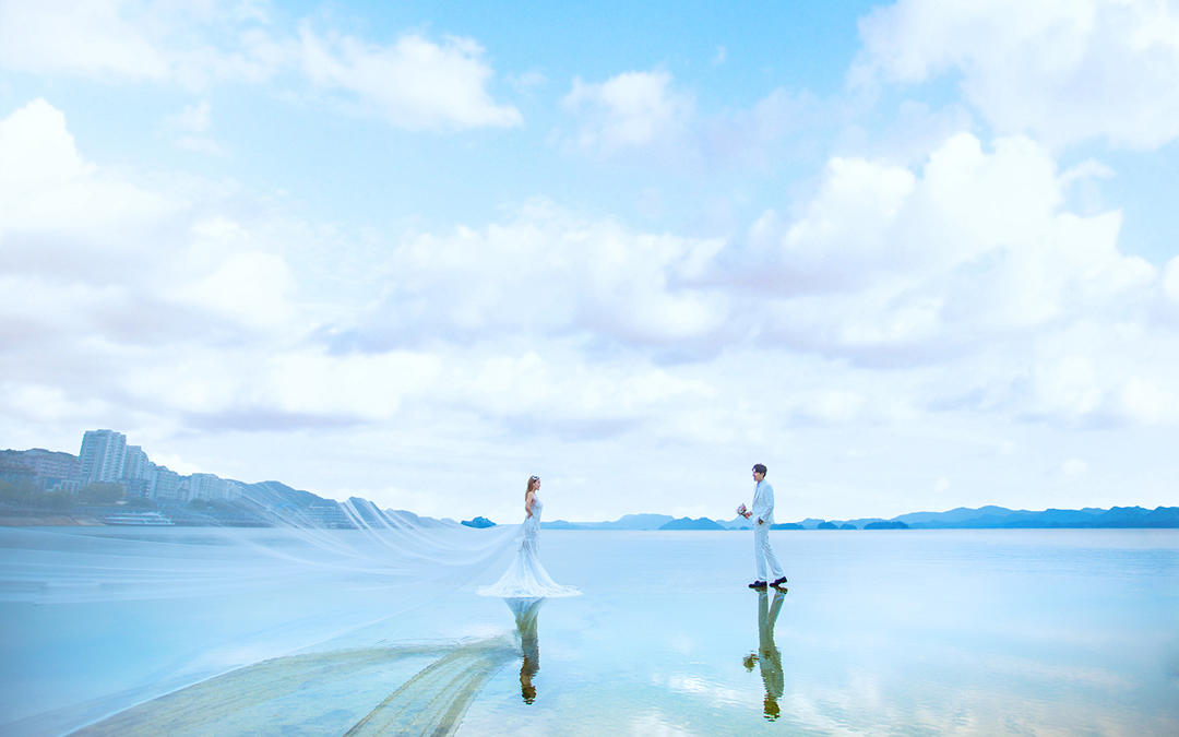 千岛湖蜜月旅拍，一对一服务，4服4造型，本季热卖