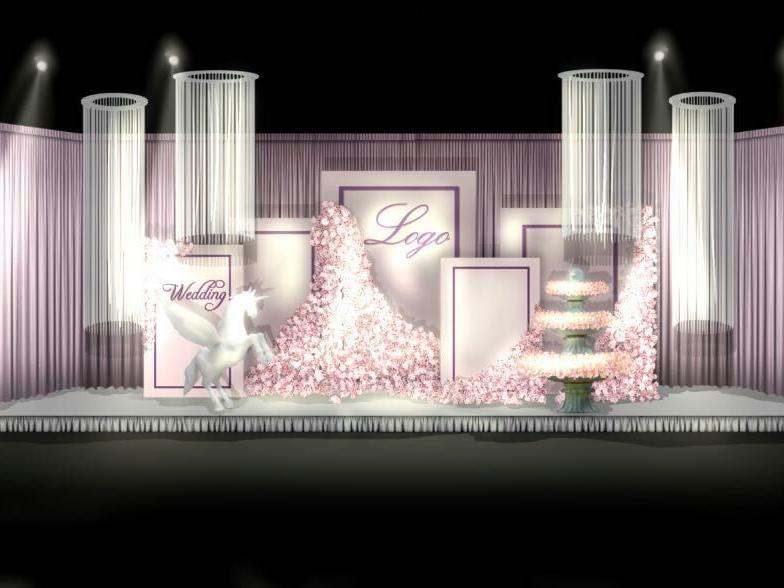 金利国际酒店·粉色系列  定制婚礼