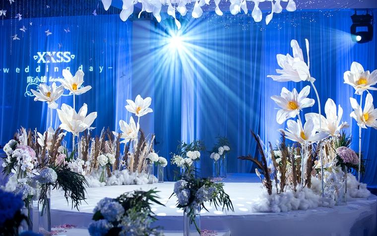 唯美纸花主题婚礼《夏日清凉》