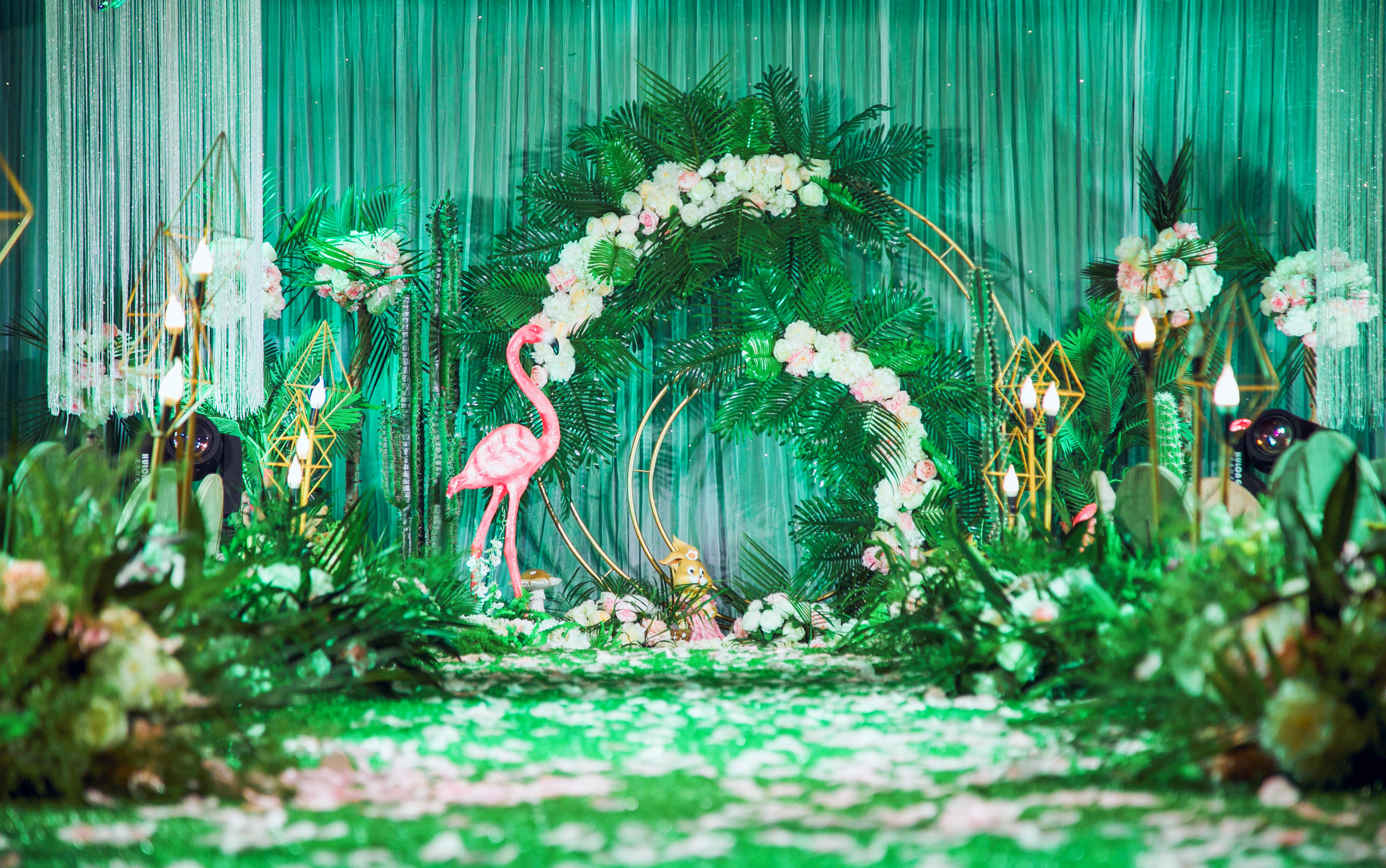 2018/森系/火烈鸟主题 梦幻清新婚礼设计