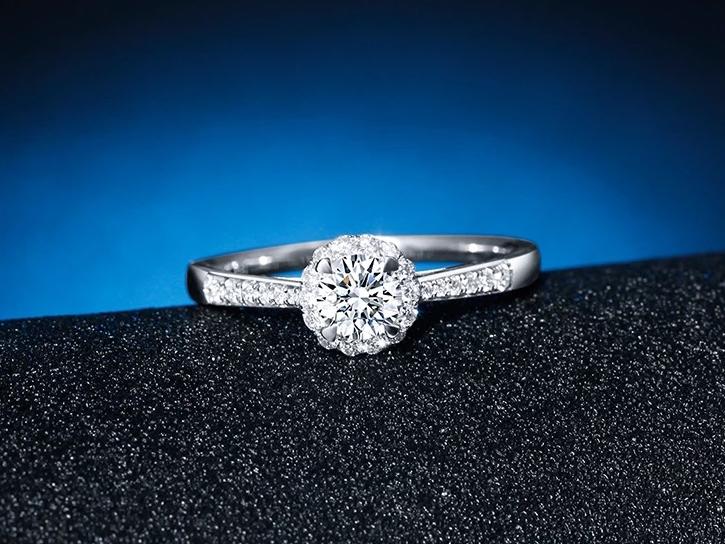 米兰珠宝--缘定此生系列1克拉女士钻戒