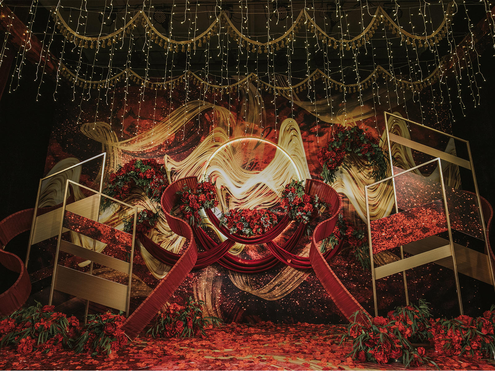 【绅薇婚礼】红金复古婚礼 · 灼灼