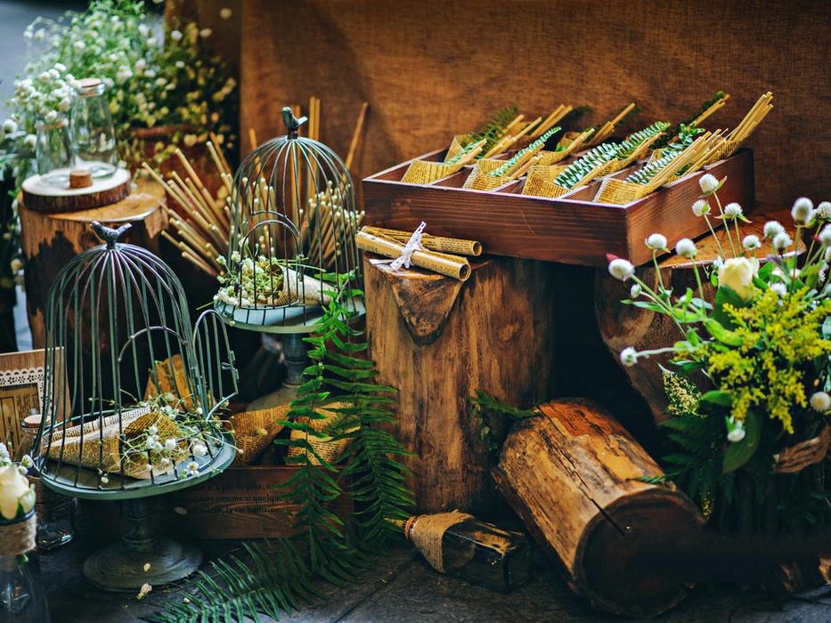 【铂悦婚礼】店长推荐-小清新森系婚礼《蒹葭》